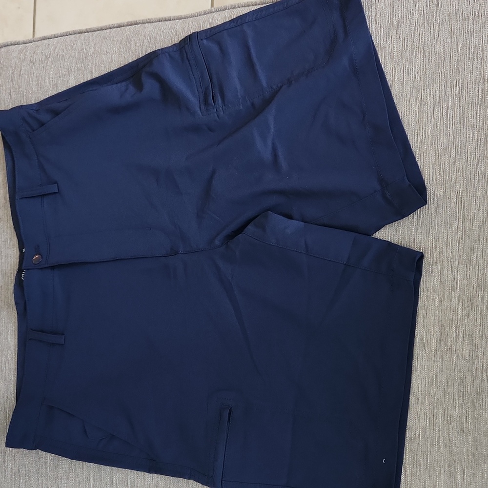 Chaps mens blue stretch shorts